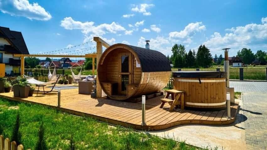 Apartament L13 Z Basenem, Sauna I Widokiem Na Tatry เบียลกาตัทร์ชันสกา ภายนอก รูปภาพ